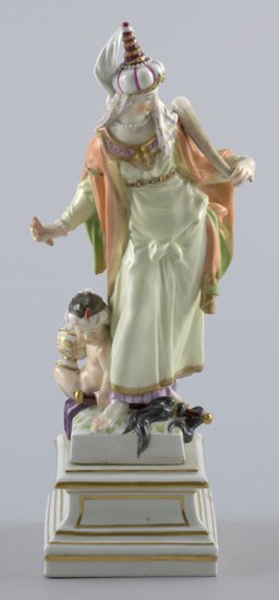 Allegorical Figure of Asia Figure