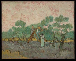 Women Picking Olives. Auvers-sur-Oise.