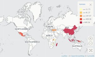 World production of vanilla, 2004–2014